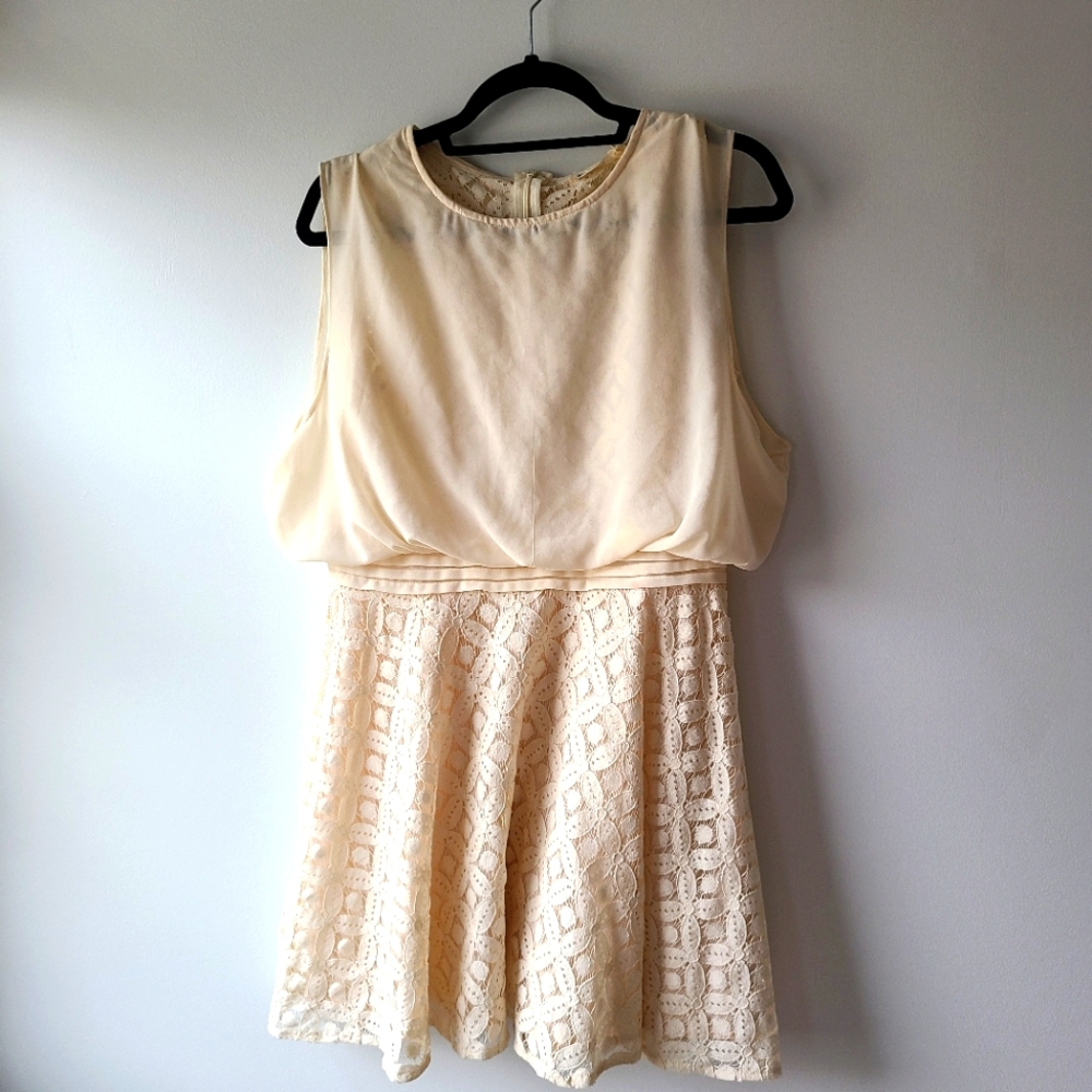 Large Paper Crane party dress